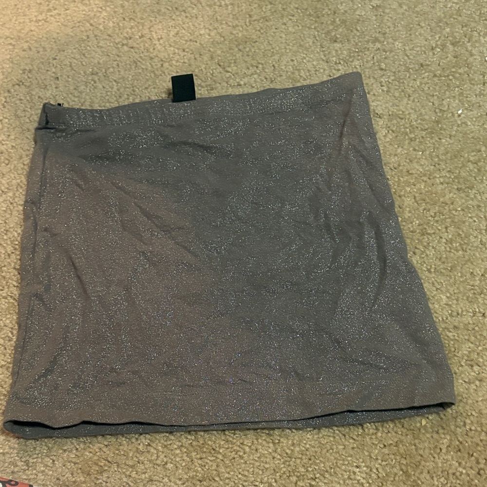 Elegant Gray Women's Skirt
